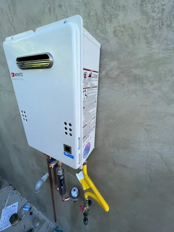 Tankless water heater installation for Panama City Beach homes