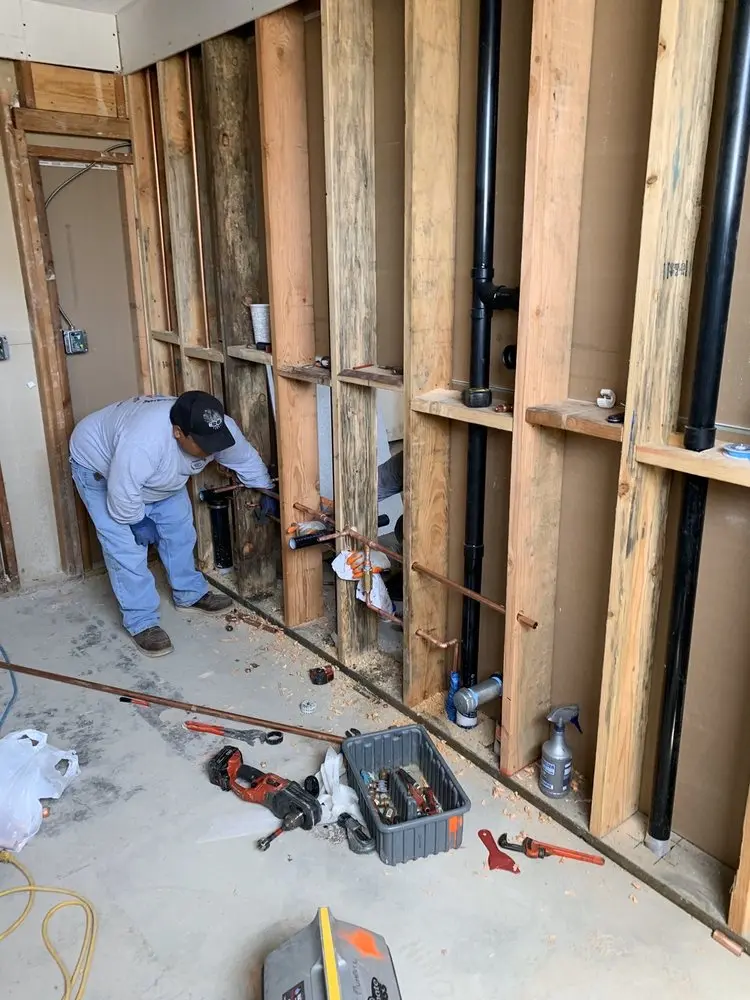 Commercial rough-in plumbing for Commercial Plumbing in Panama City Beach